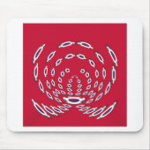 vlag Zuid-Korea Polka Dot Muismat (Voorkant)