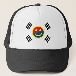 Vlag Zuid-Korea (versie 2) Trucker Pet