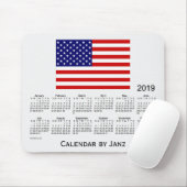 Vlagagenda VS 2019 van de Janz-Muismat Muismat (Met muis)