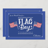 Vlagdag Uitnodiging (Voorkant / Achterkant)