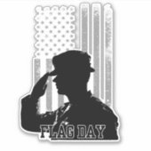 Vlagendag Sticker (Voorkant)