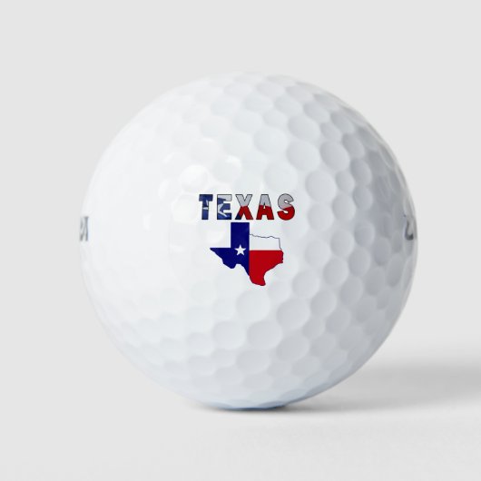 Vlagenkaart met Texas Golfballen (Voorkant)