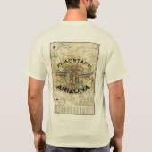 Vlagerpersoneelsroute 66 t-shirt (Achterkant)