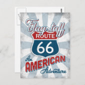 Vlagersroute 66 -Amerika Arizona Briefkaart (Voorkant / Achterkant)