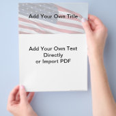 Vlagflits Flyer (Hand)