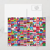 vlaggen-briefkaart briefkaart (Voorkant / Achterkant)