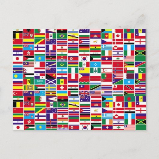 vlaggen-briefkaart briefkaart (Voorkant)