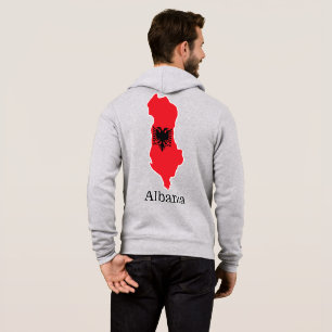 Vlaggen en landen Albanië Hoodie