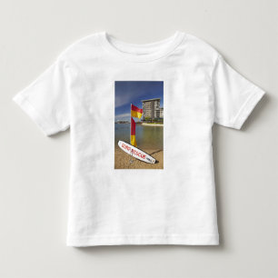Vlaggen en surf reddingsplank kinder shirts