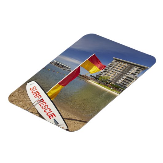 Vlaggen en surven magneet (Linkerzijde)