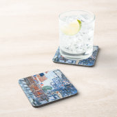 Vlaggen op de Fifth Avenue van Childe Hassam, Vint Onderzetter (Rechterzijde)