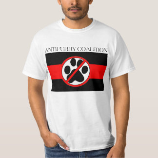 vlaggen tegen drijfmest t-shirt