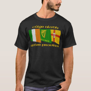 Vlaggen van de provincie Cúige Uladh (provincie Ul T-shirt