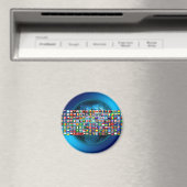 Vlaggen van de wereld magneet (Insitu (Vaatwasser))