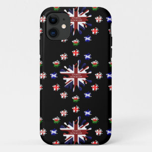 Vlaggen van het Verenigd Koninkrijk iPhone 11 Hoesje