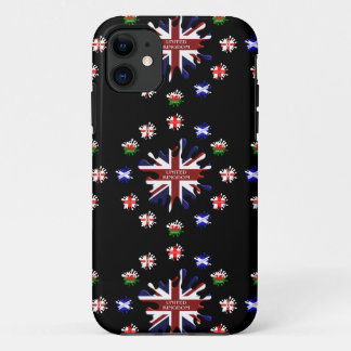 Vlaggen van het Verenigd Koninkrijk iPhone 11 Hoesje