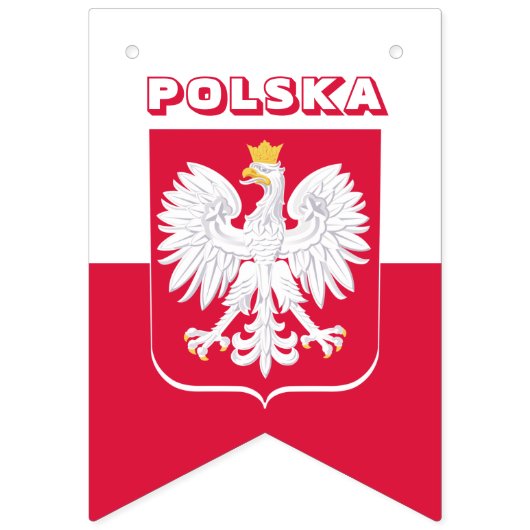 vlaggen van Poolse Amerikaanse partijen, vlag van  Vlaggetjes (Tweede vlag)