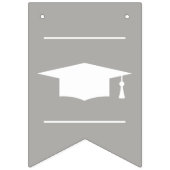 Vlaggen voor aangepaste afstudeerpartij vlaggetjes (Eerste vlag)