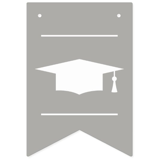 Vlaggen voor aangepaste afstudeerpartij vlaggetjes (Eerste vlag)