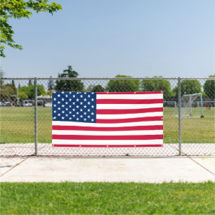 Vlaggenbanner van de Verenigde Staten van Amerika Spandoek