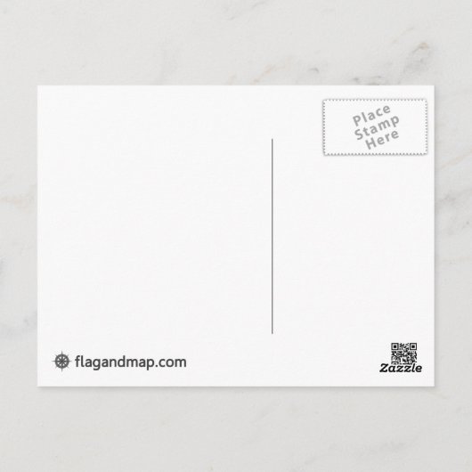 VlaggenBriefkaart VS Briefkaart (Achterkant)