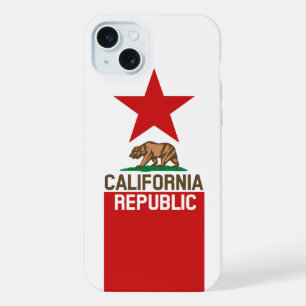 Vlaggendecor van de REPUBLIEK KLIFORNIË iPhone 15 Plus Case