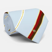 Vlaggenes van Burgos-strepen Stropdas (Opgerold)