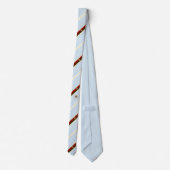 Vlaggenes van Burgos-strepen Stropdas (Achterkant)