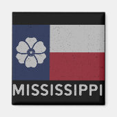 vlaggenhervorming van de vlaggenstaat Mississippi Magneet (Voorkant)
