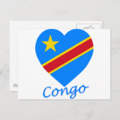 Vlaggenhuis Congo Briefkaart (Voorkant / Achterkant)