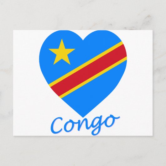 Vlaggenhuis Congo Briefkaart (Voorkant)