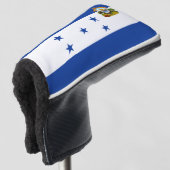 Vlaggenjas van Honduras Golfheadcover (3/4 voorkant)