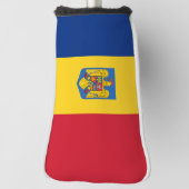 Vlaggenjas van Roemenië Golfheadcover (Draai 90)