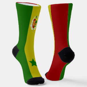 Vlaggenjas van Senegal Sokken