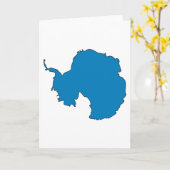 Vlaggenkaart Antarctica Kaart (Gele Bloem)