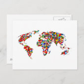 Vlaggenkaart Briefkaart (Voorkant / Achterkant)