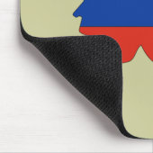 Vlaggenkaart Slovenië Muismat (Hoek)