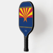 VlaggenMonogram van de staat Arizona Pickleball Paddle (Links)