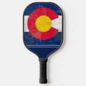 Vlaggenmonogramme van de staat Disturado Pickleball Paddle (Voorkant)