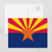 Vlaggenontwerp Arizona State Briefkaart (Voorkant / Achterkant)