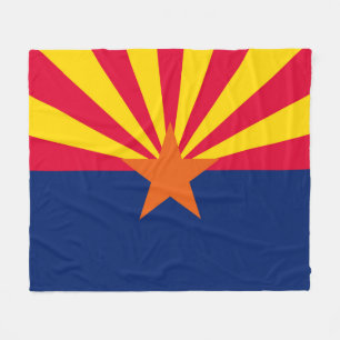 Vlaggenontwerp Arizona State Fleece Deken