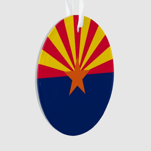 Vlaggenontwerp Arizona State Ornament (voorkant)