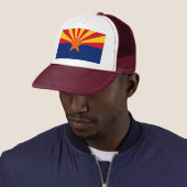 Vlaggenontwerp Arizona State Trucker Pet (In situ)