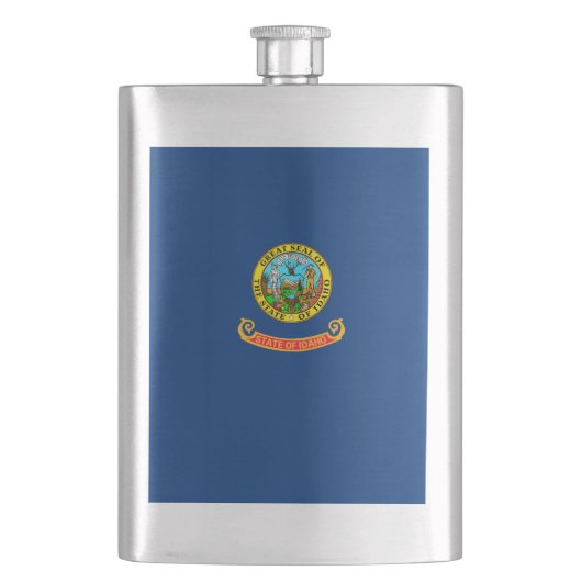 Vlaggenontwerp Idaho-staat Heupfles (Voorkant)