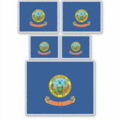Vlaggenontwerp Idaho-staat Sticker (Voorkant)