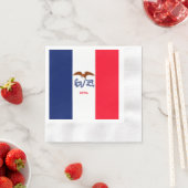 Vlaggenontwerp Iowa State Servetten (Insitu)