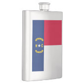 Vlaggenontwerp Noordelijke Carolina Heupfles (Rechts)