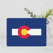 Vlaggenontwerp van de Colorado-staat (Staand voorkant)