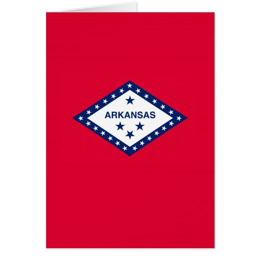 Vlaggenontwerp van de staat Arkansas (Voorkant)