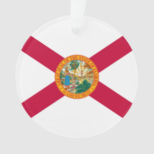 Vlaggenontwerp van de staat Florida Ornament